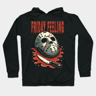 Friday Feeling - Vintage Friday 13th Design Hoodie